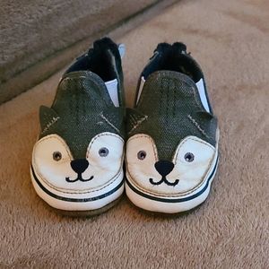 Robeez Racoon Baby Sneakers